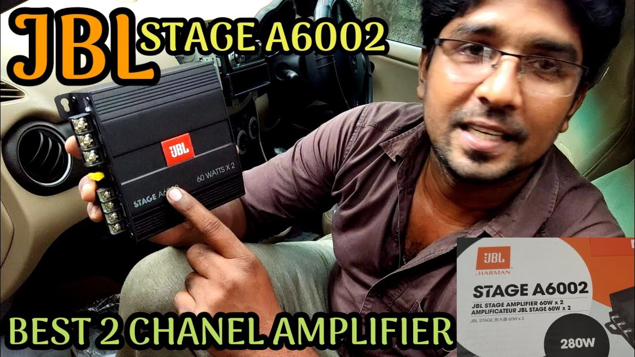 Jbl amplifier two Chanel | STAGE A6002 | i10 car amplifier installation | SJ |