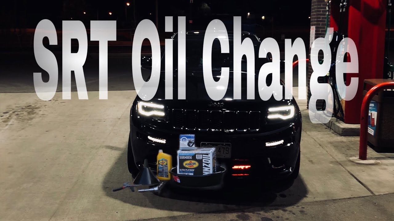 Jeep Grand Cherokee SRT Oil Change
