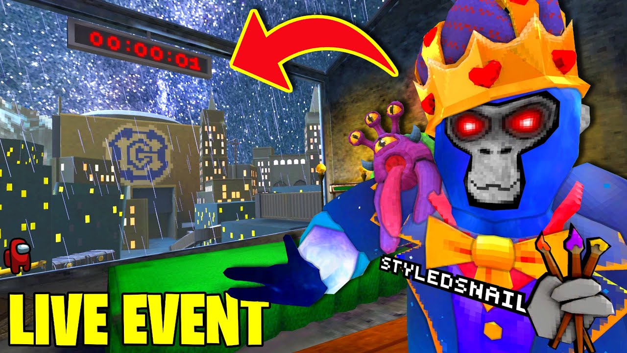 Gorilla Tag 5th Birthday LIVE EVENT 🔴 🦍