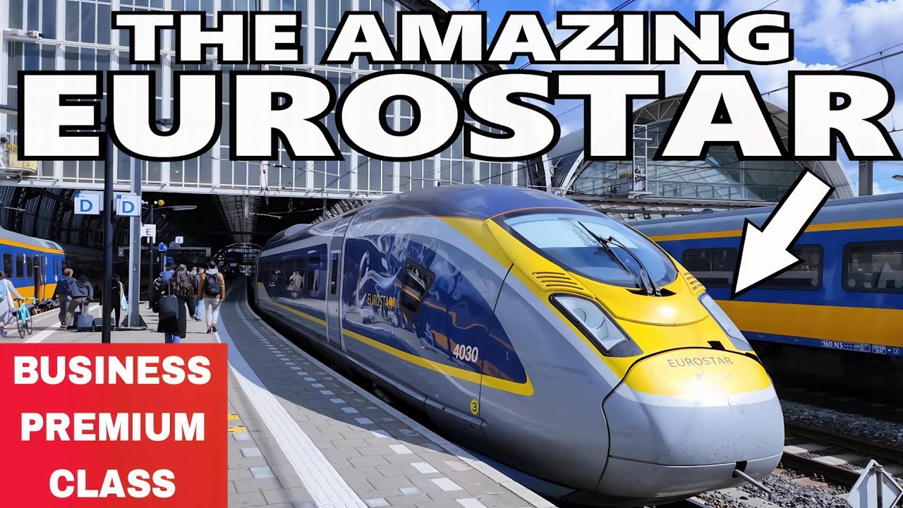 Eurostar First Class Seat From London To Amsterdam | Business Premier Class On Eurostar |