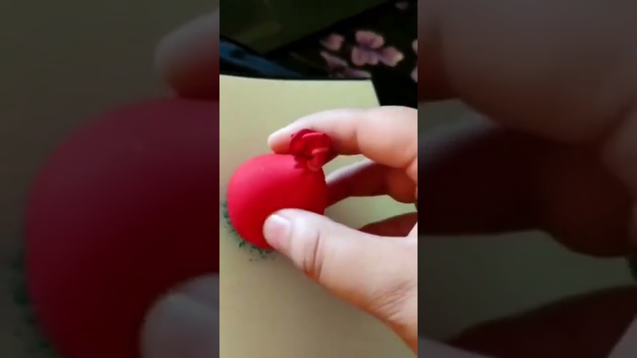 Unique❄ idea💡/use ballon🎈/flower 🌼 painting 🎨 | balloon painting