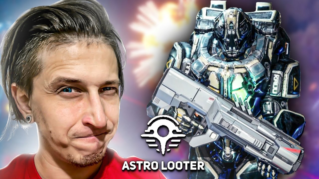 ВАУ! БОДРЫЙ РОГАЛИК С БАШЕННОЙ ЗАЩИТОЙ! | Astro Looter (Первый взгляд)