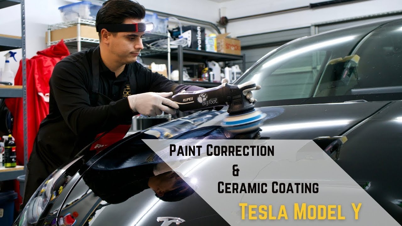 Applying A Ceramic Coating To A Tesla Model Y (Soft finicky paint)