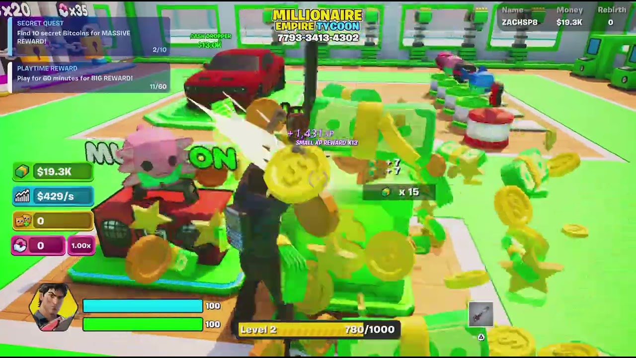FORTNITE EMPIRE TYCOON PS5