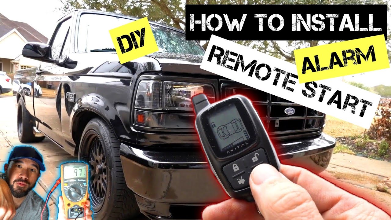 Как установить сигнализацию и дистанционный запуск / Ford F150 / 5-проводные замки с обратной пол...
