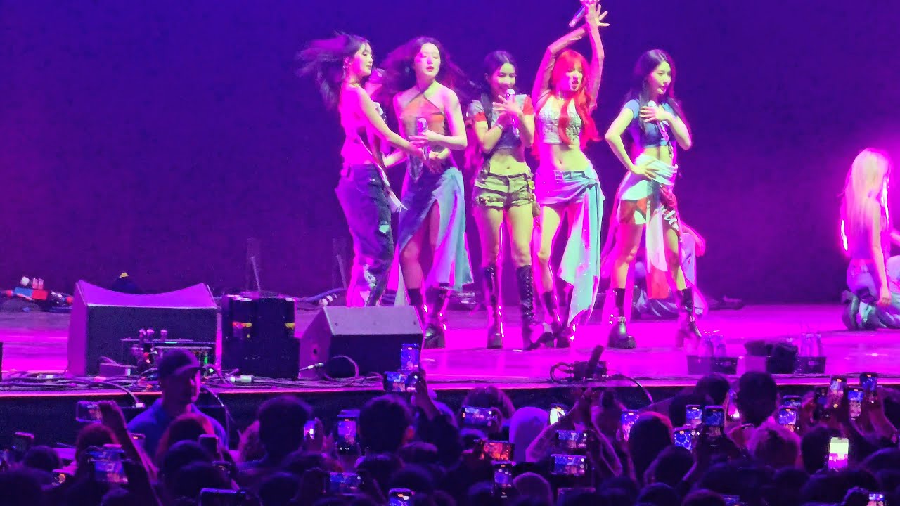 (G)I-DLE in 4K - LATATA - DAY 1 @ HITC NEW YORK 2024 - SAT MAY 11
