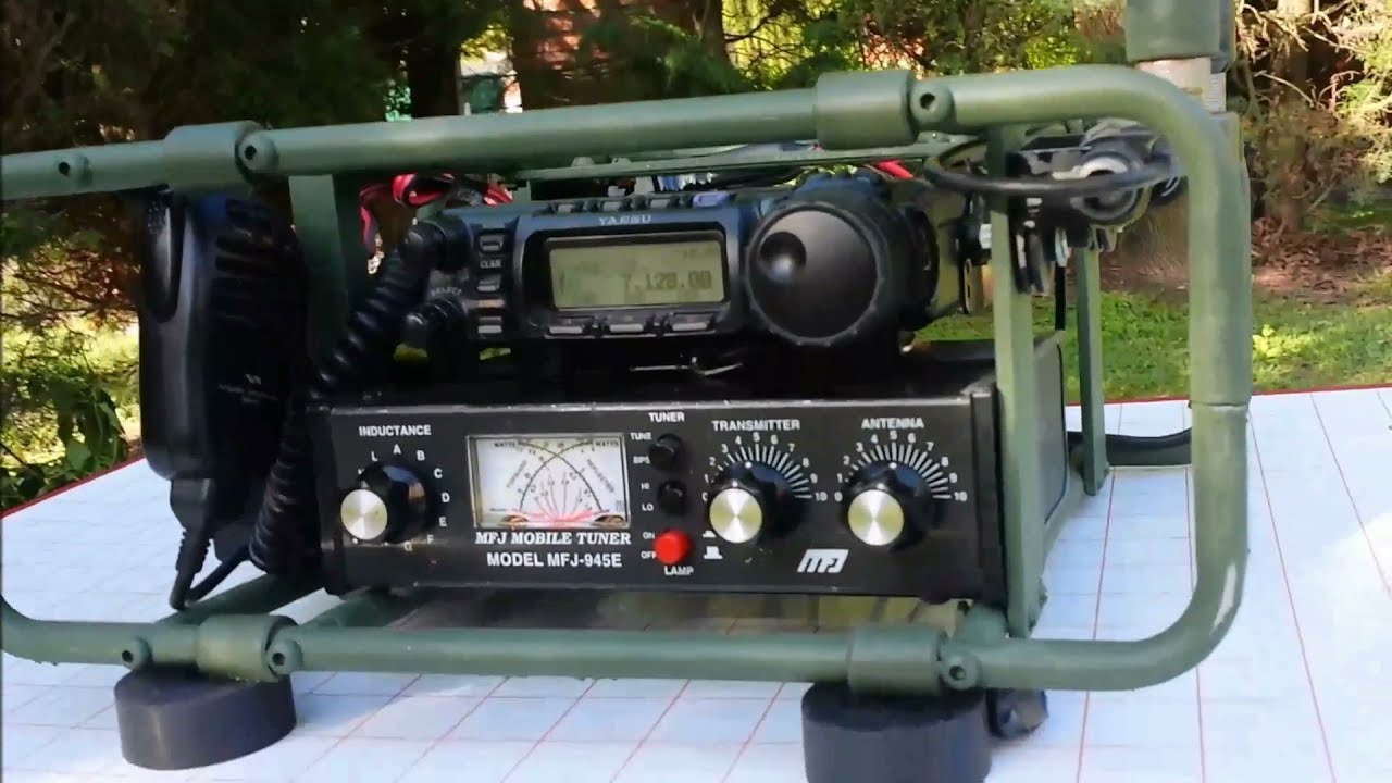 MANPACK RADIO ARGENTINA CON YAESU 857