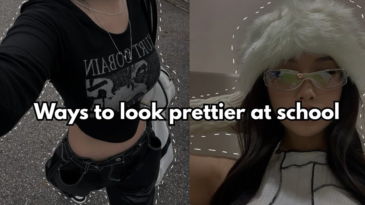 Different Ways To Look Prettier At School 🎀|| For Indian Students 🌸||