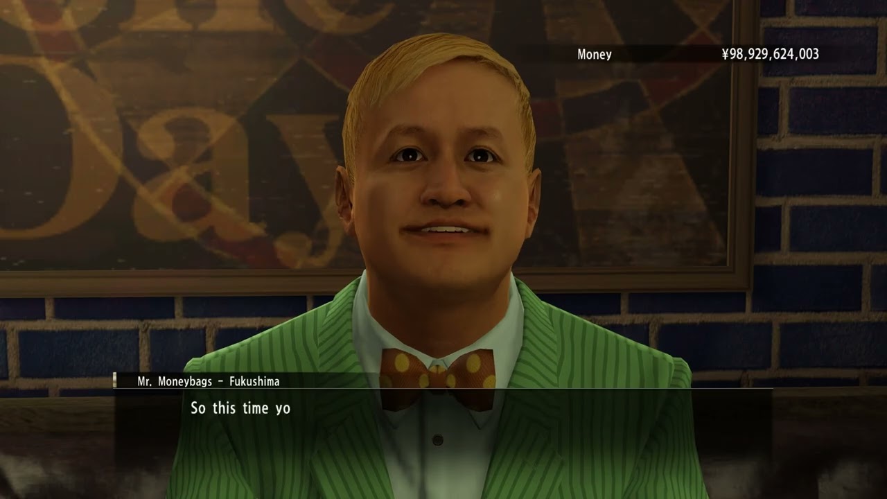Yakuza 0 - How to find Kamurochos's Mr Moneybags