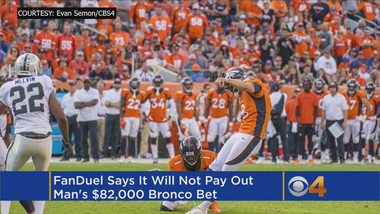 Probe Launched Over FanDuel Refusal To Pay $82,000 On Wrong Broncos-Raiders Odds