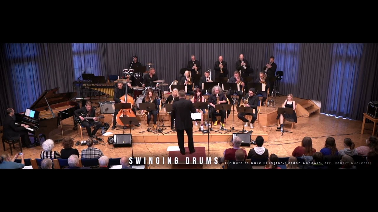 SWINGING DRUMS, Tribute to Duke Ellington/Gordon Goodwin, arr. Robert Kuckertz