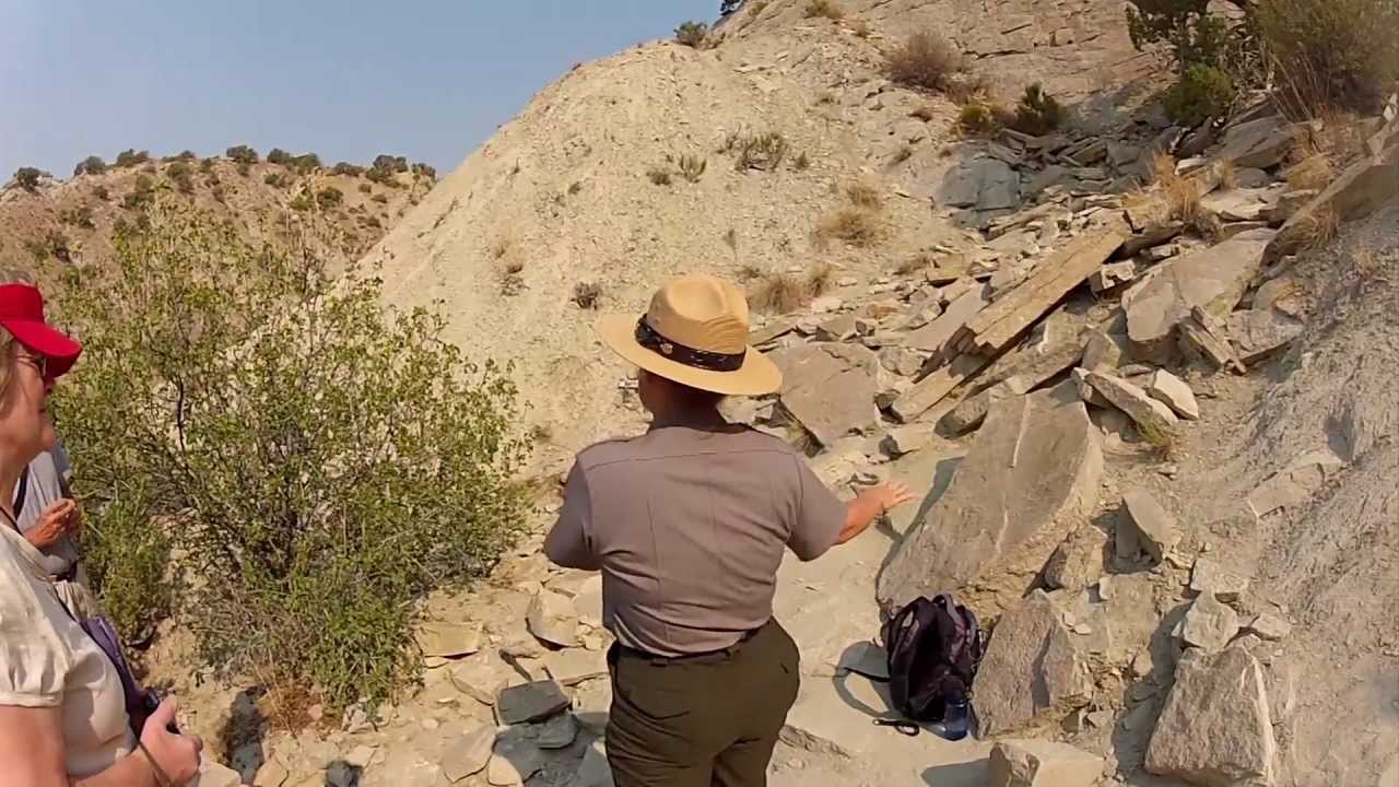 Dinosaur Fossil Discovery Trail, Utah, 2012