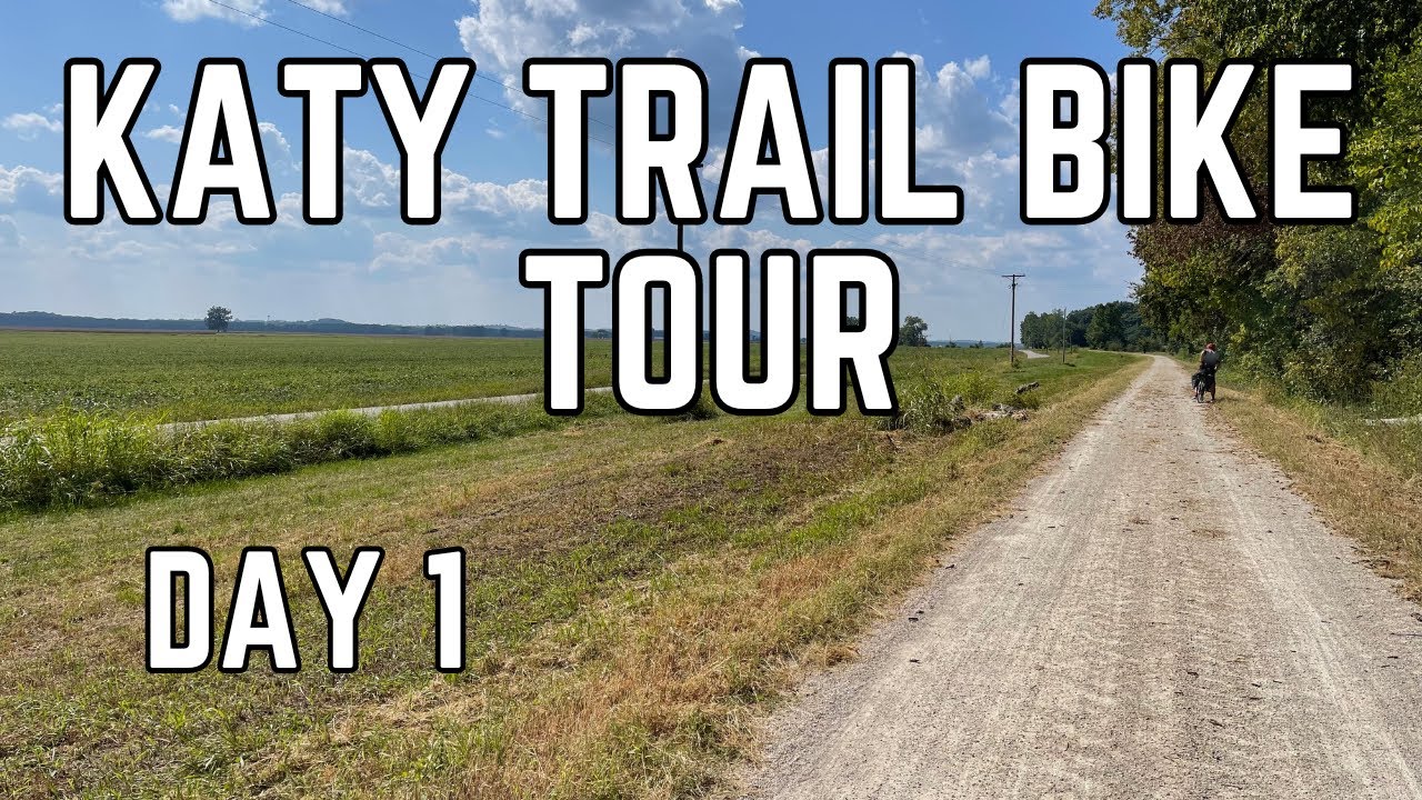 KATY Trail Bicycle Tour | St. Charles to Defiance, MO | Day 1