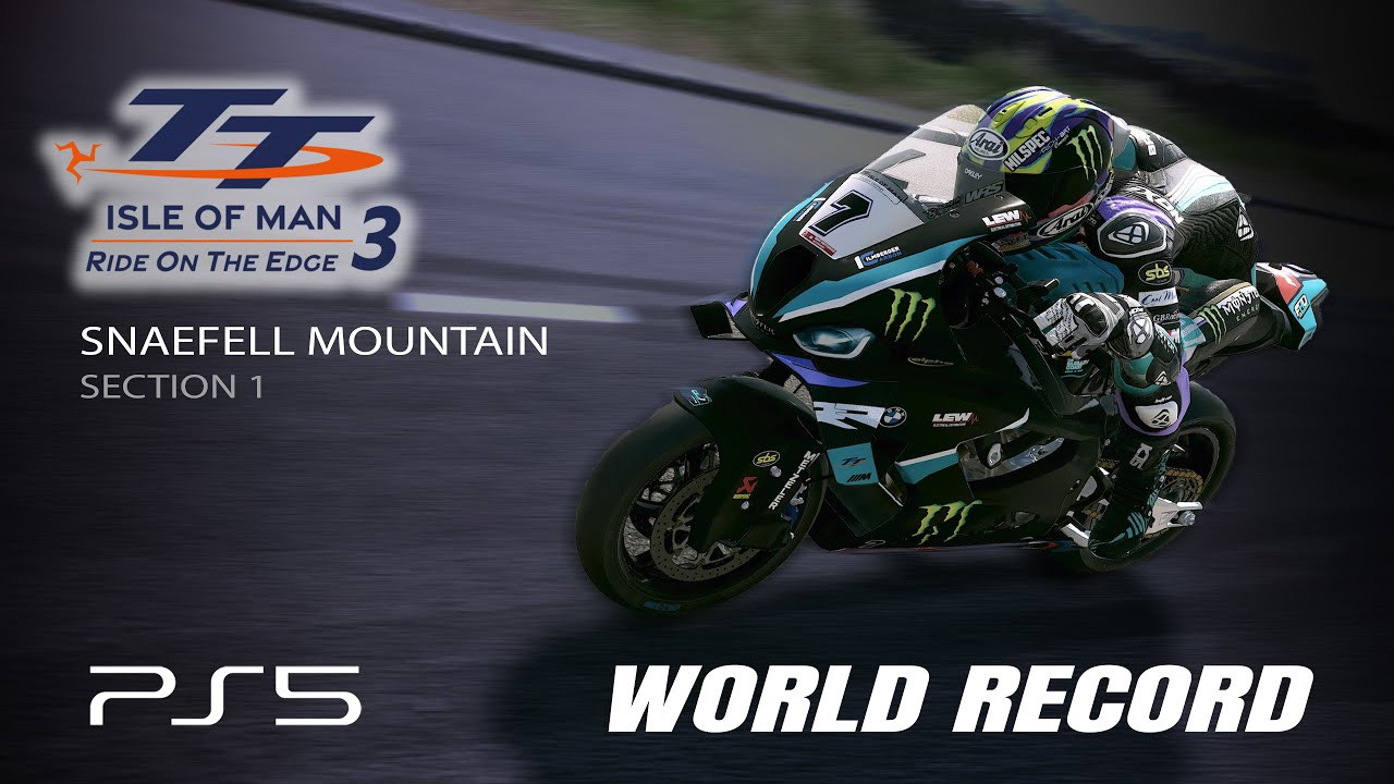 TT Isle of Man 3 | PS5 | Snaefell mountain | section 1 | 