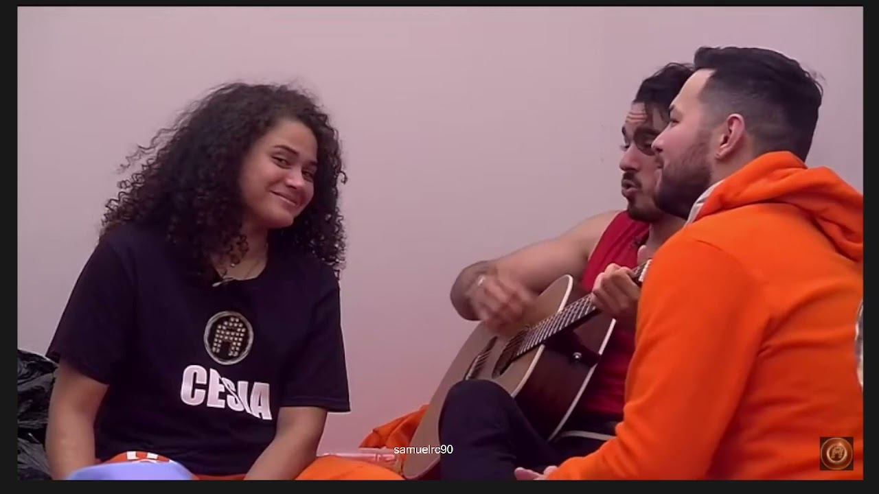 Andrés le dedica una cancion a Cesia | La Academia 2022