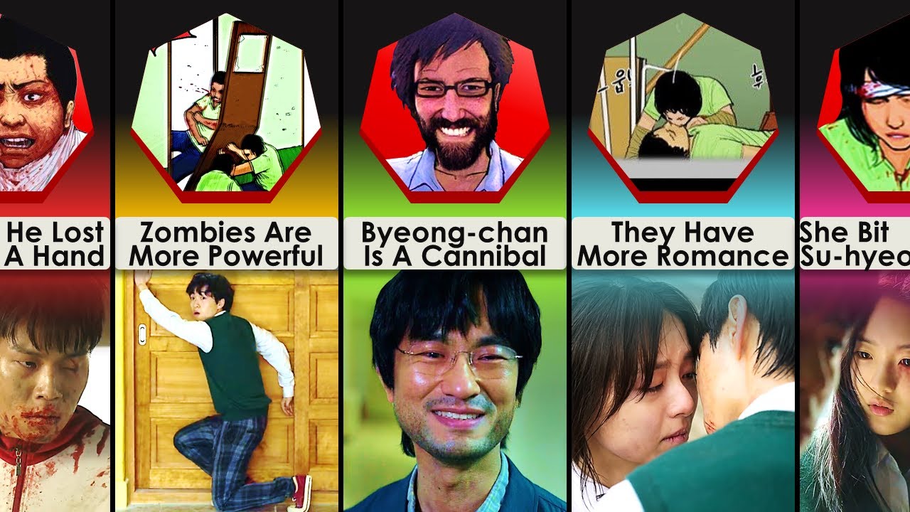 All of Us Are Dead Differences from the Comics