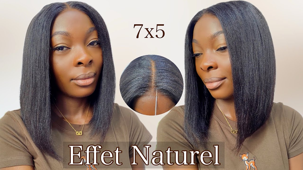 OMG ! UNE PERRUQUE TELLEMENT NATURELLE ft Unice hair