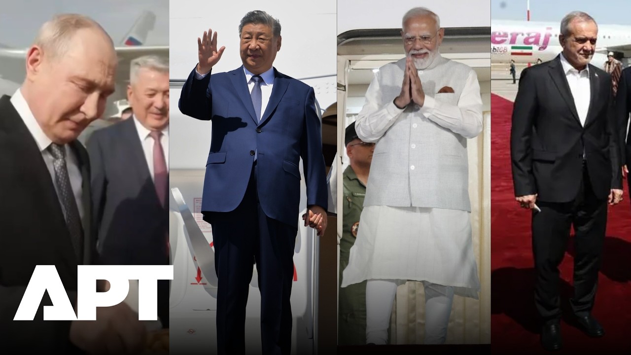 Лидеры ШОС, включая Путина, Си и Моди, прибывают в Кыргызстан на саммит в Бишкеке | APT