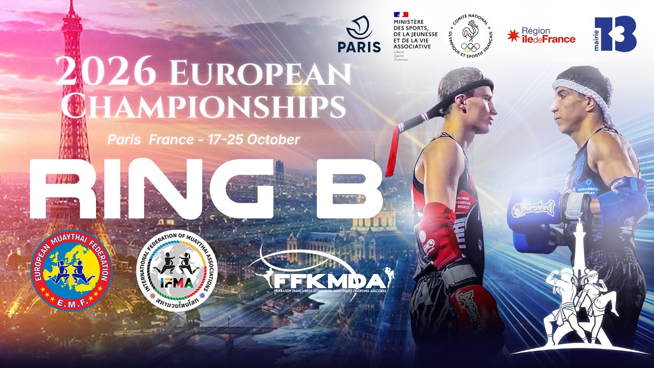 LIVE | IFMA European Muaythai Championships 2026 - Ring B