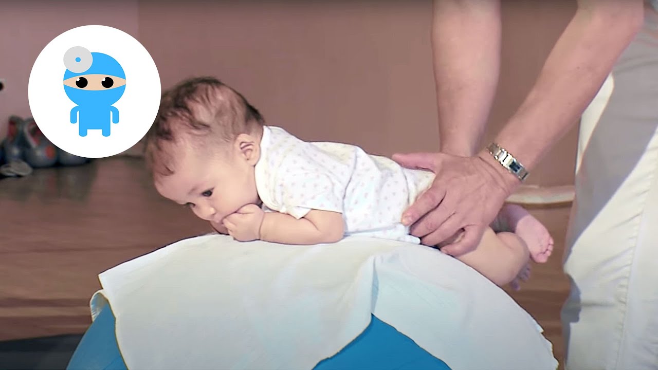 Baba-mama torna #4: Baba egyensúly-fejlesztés labdán