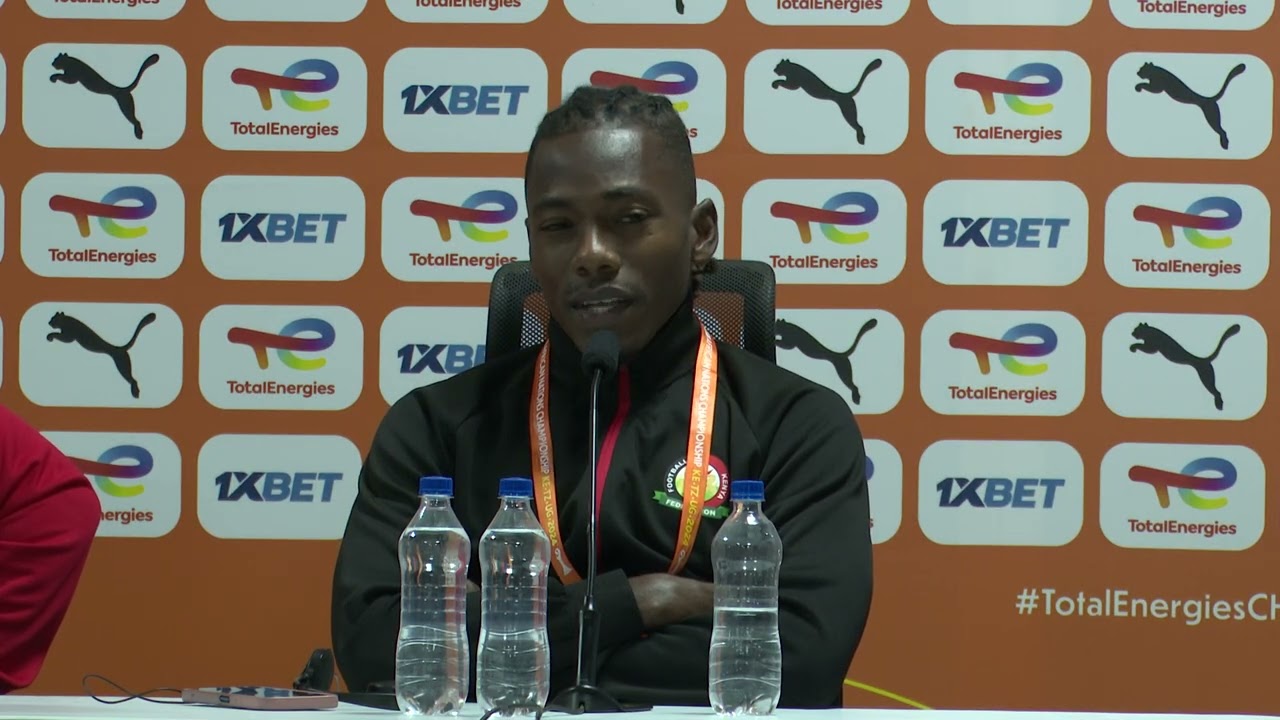 Coach Benni McCarthy and Abud Omar address the media ahead of their crucial clash against Morocco.