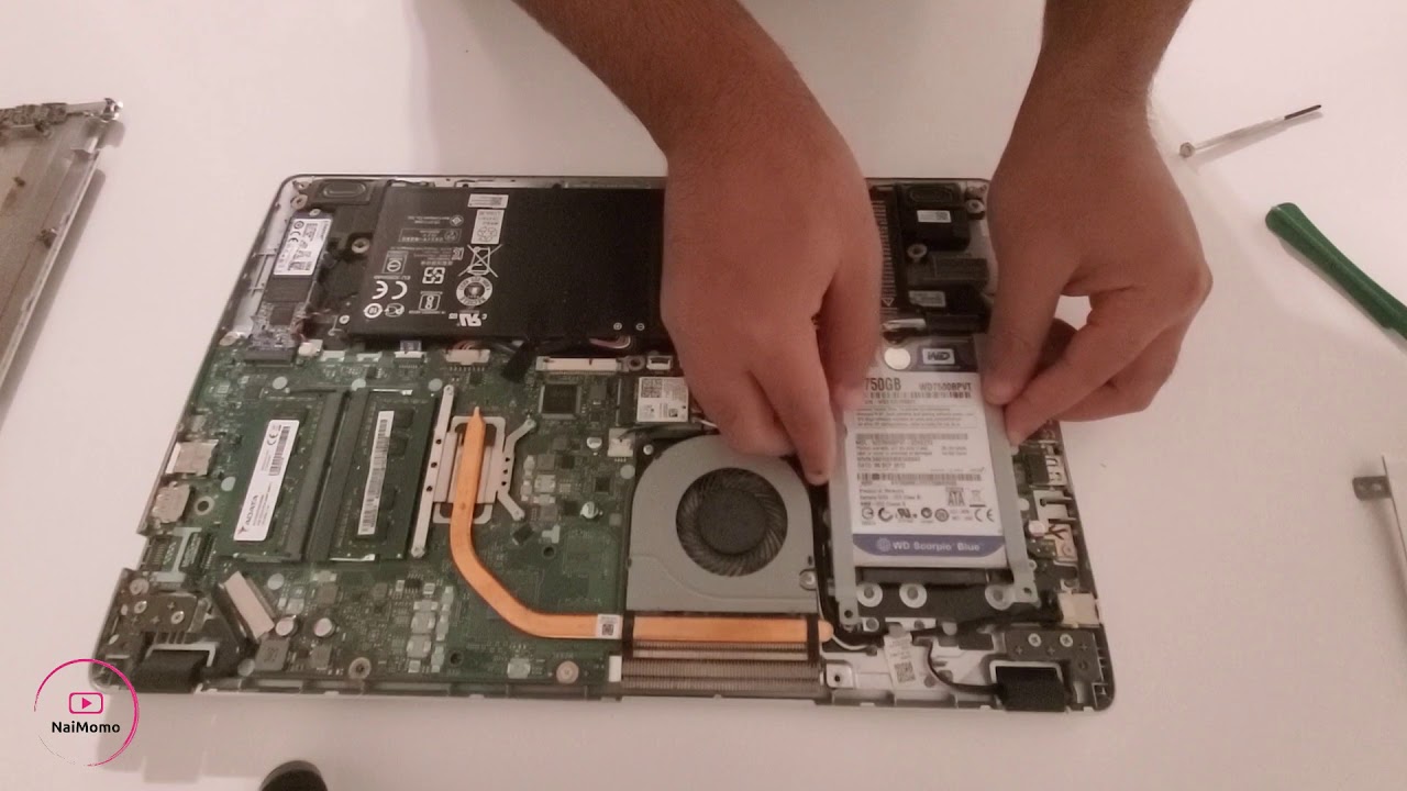 Additional HDD installation on Acer 5 A515-52 | NaiMomo