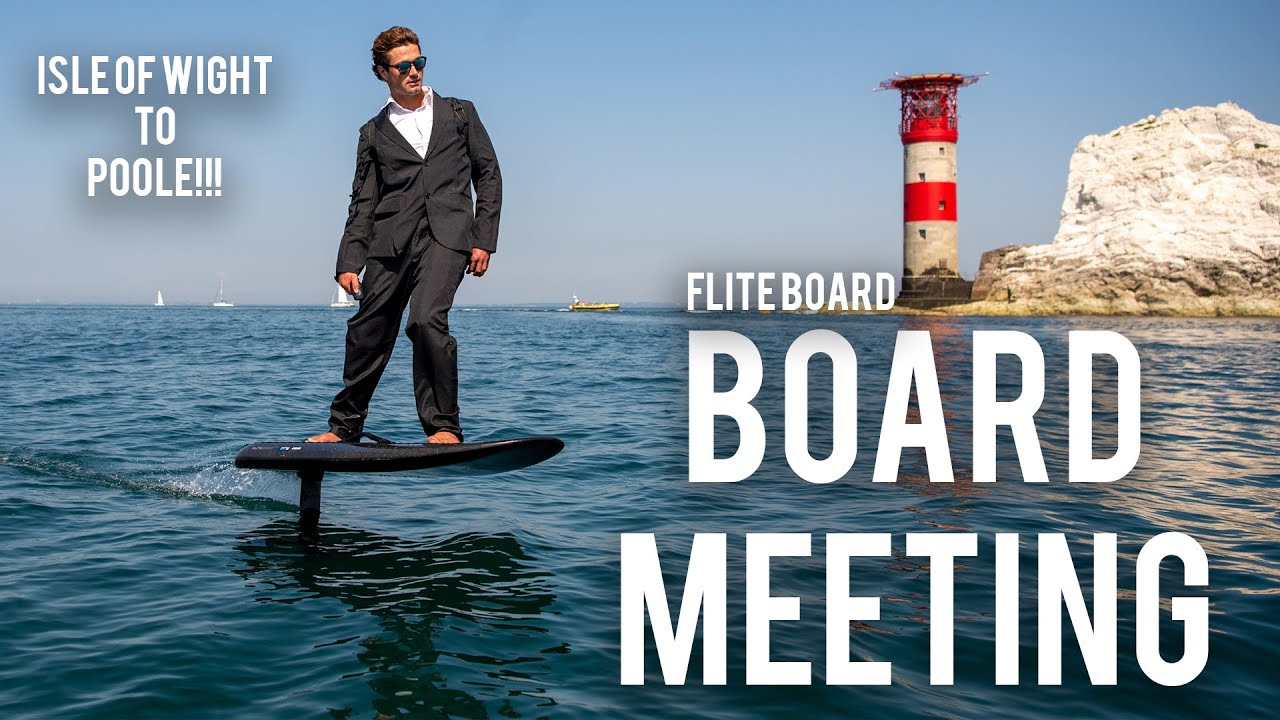 FLITE BOARD world record!!! 40km Between Islands!!!  - Court In The Act #VLOG 182