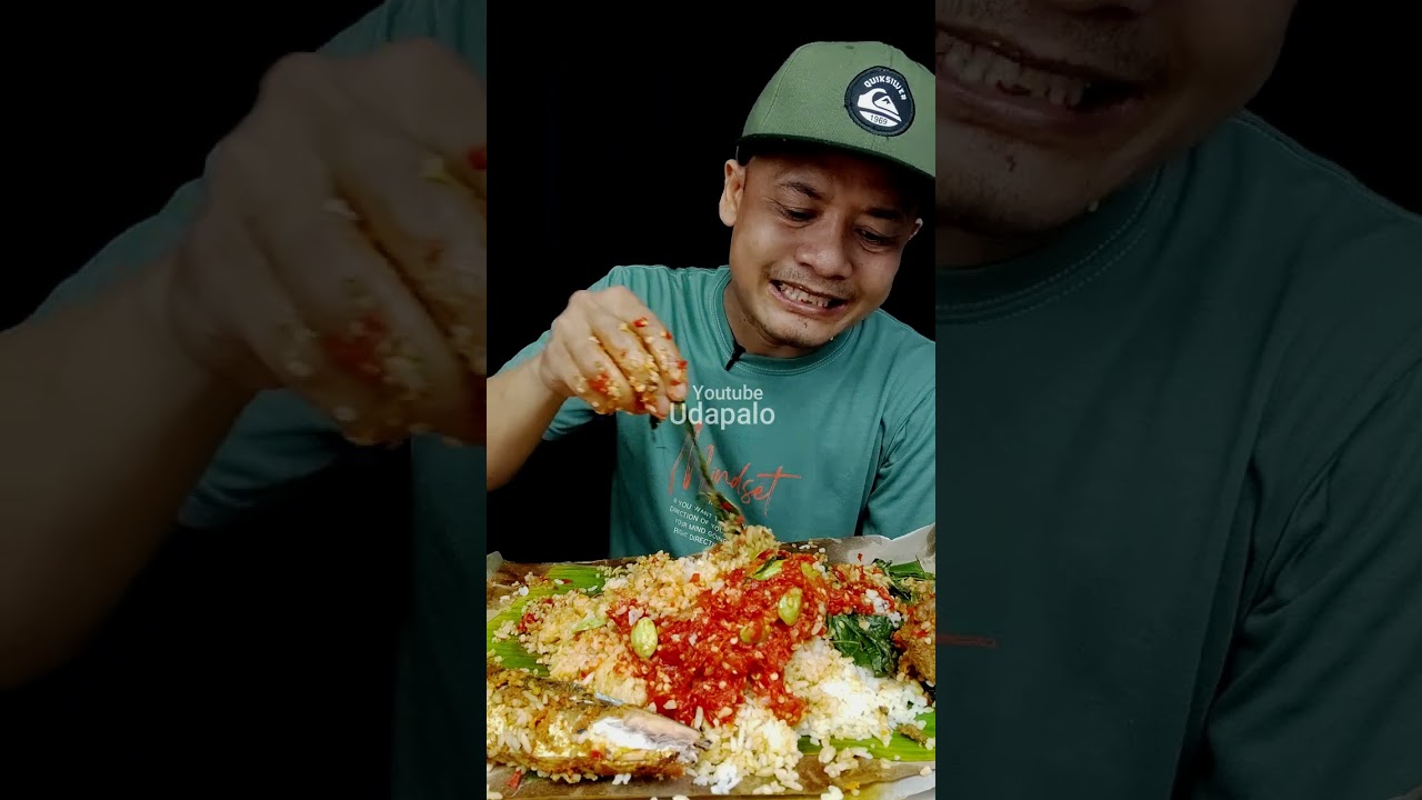 TANGAN GUA LAGI LAPAR NI, GANJEL DULU DIKIT PAKE 2 BUNGKUS NASI PADANG #Udapalo