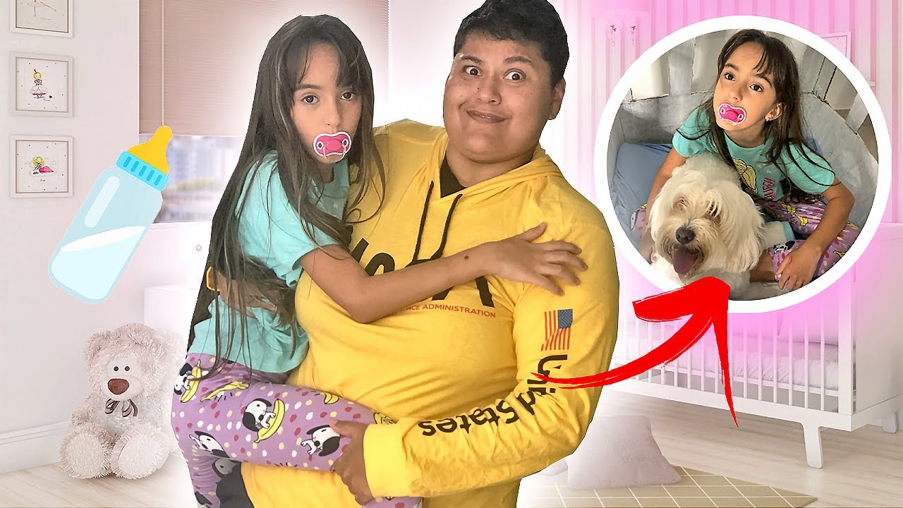A BELINHA VIROU UM BEBÊ CHORÃO POR 24 HORAS