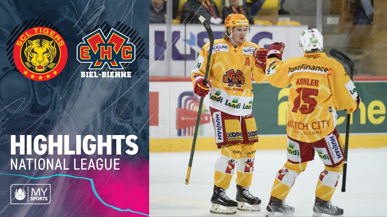 SCL Tigers vs. Biel 2:5 – Highlights National League
