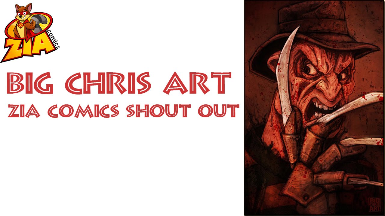 Big Chris Art promo | ZIA COMICS