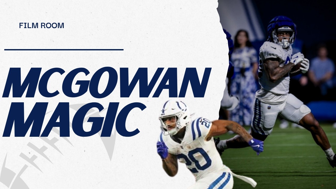 Seth McGowan Running Away with RB2 Job for the Colts