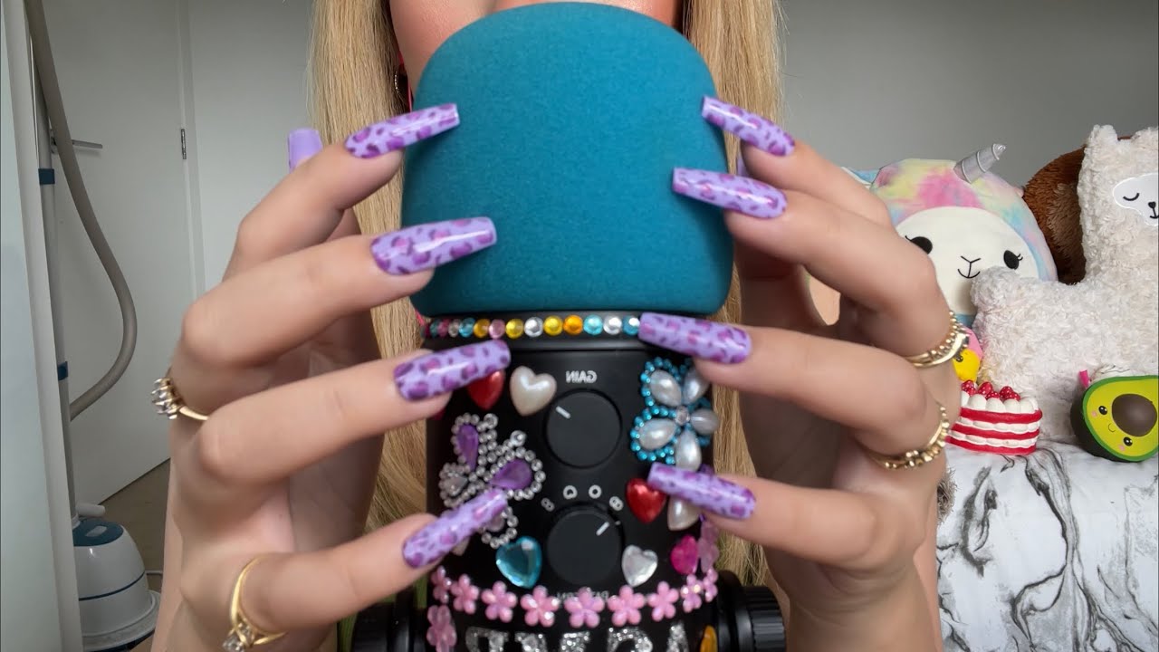 ASMR INTENSE MIC SCRATCHING FOR 11:11 MINUTES 💚 | No Talking