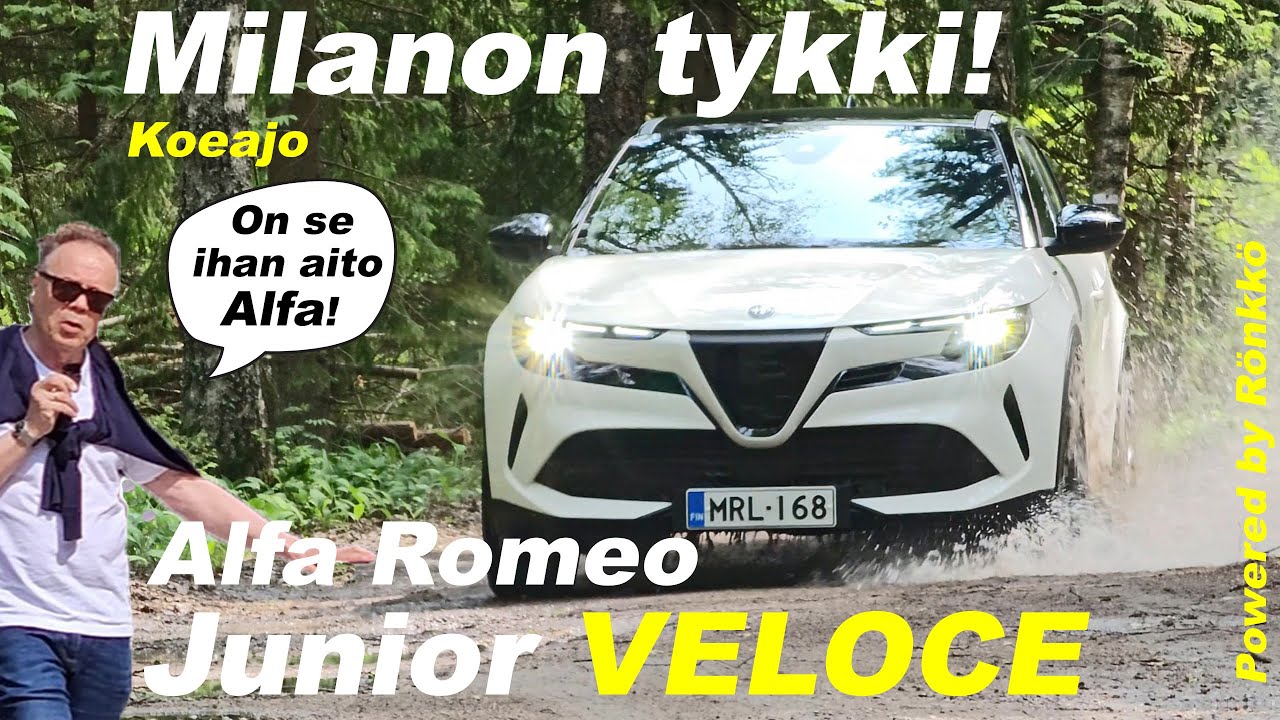 Koeajossa Milanon tykki: Alfa Romeo Junior Veloce