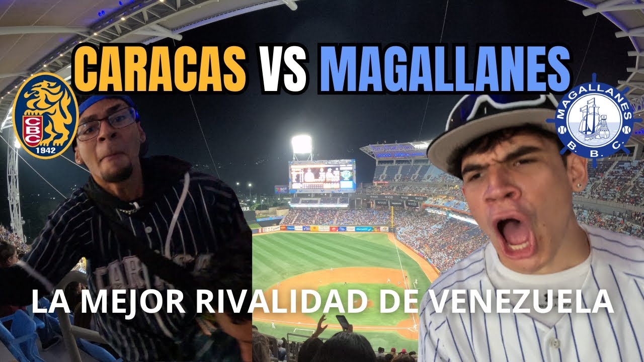 Caracas vs Magallanes: ⚾️El Estadio de Beisbol MÁS GRANDE DE LATINOAMÉRICA 🇻🇪