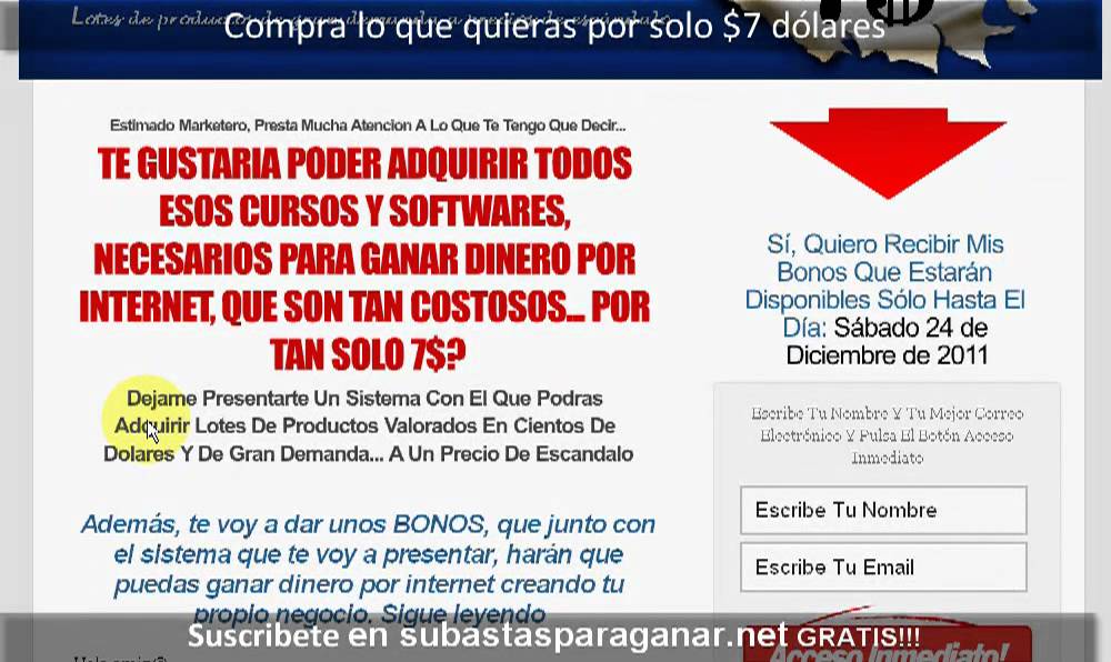 las mejores pagina de subastas por internet