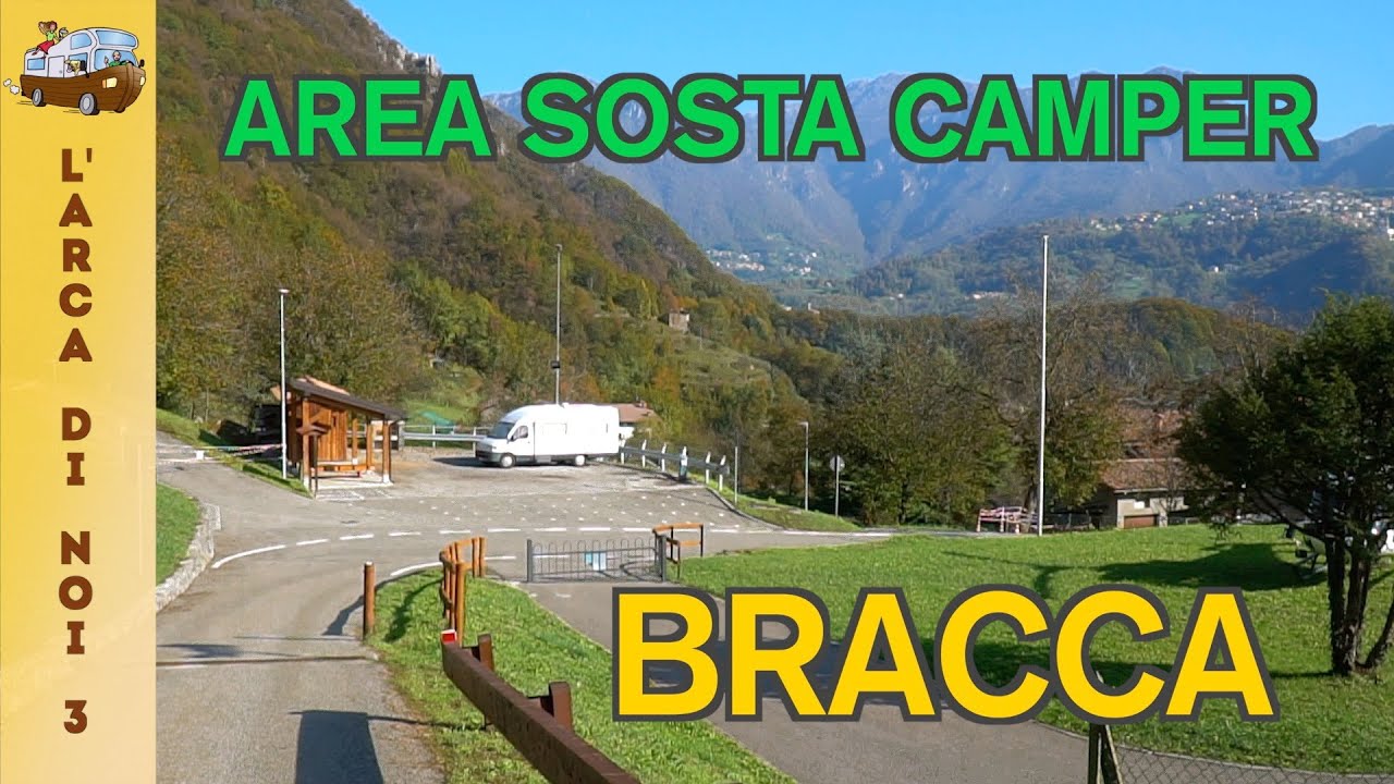 🚐  Viaggi in Camper  🇮🇹  🌍  AREA SOSTA CAMPER  BRACCA (BG)  ⛰ Croce di Bracca ✝️ e Croce di Spino