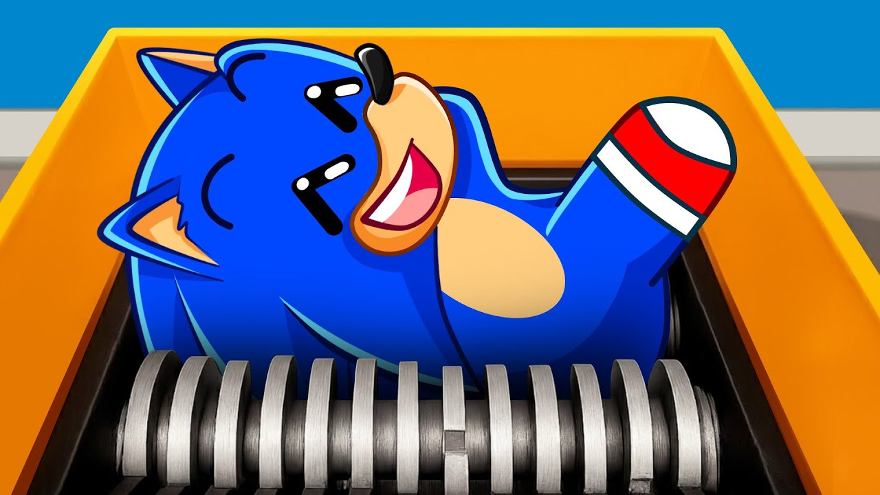 Sonic VS TRITURADORA!