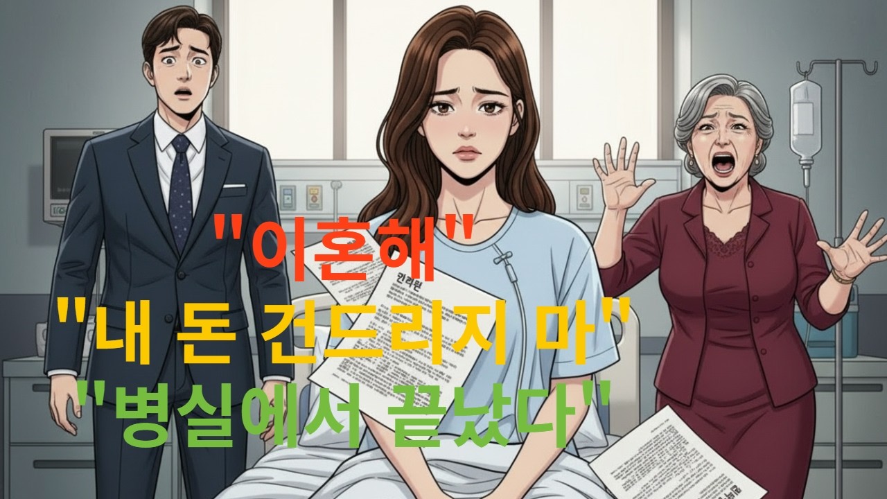 내 적금 5천으로 시누이 결혼? 병원비 아깝다는 남편에게 이혼서류 던졌다 #사이다이혼 #토닥토닥썰, #시댁갑질 #결혼후회#현실부부 #복수썰 #썰채널#고부갈등#실화사연 #5060공감