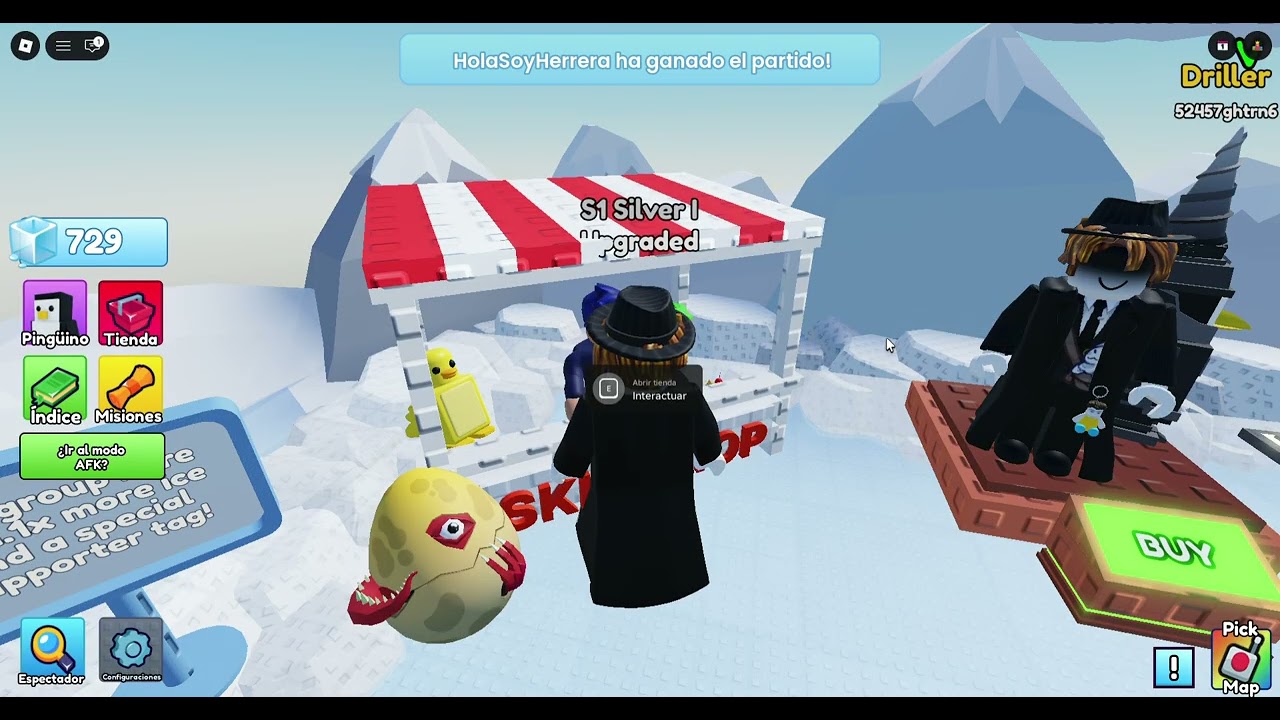 Jugando el juego de los pingüinos
