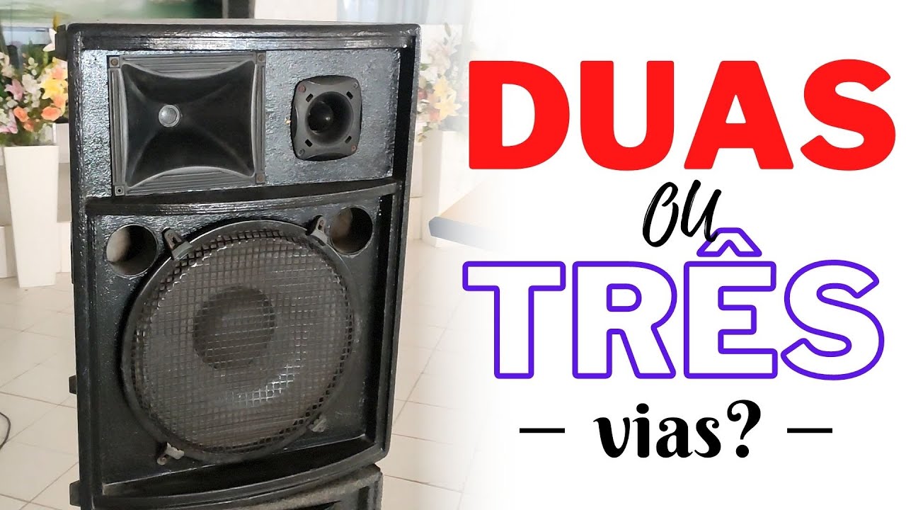 Mudar a caixa de 3 vias para 2 vias melhora o som? Testes com RTA!