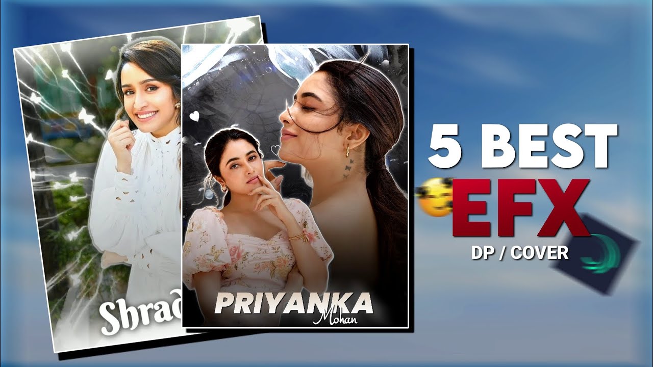 5 Best EFX DP / Cover 🌼✨ | XML File | Alight Motion | Rajj Editz |