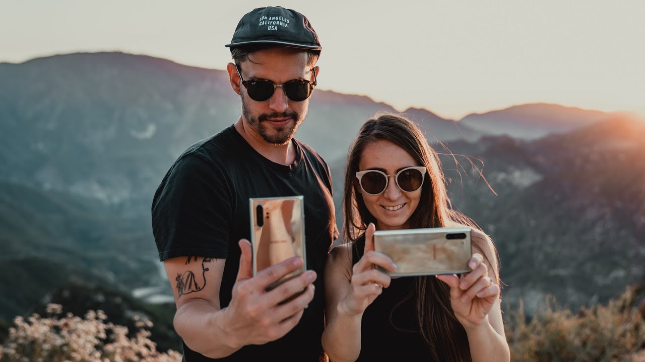 Съемка кинематографических кадров на Galaxy Note10