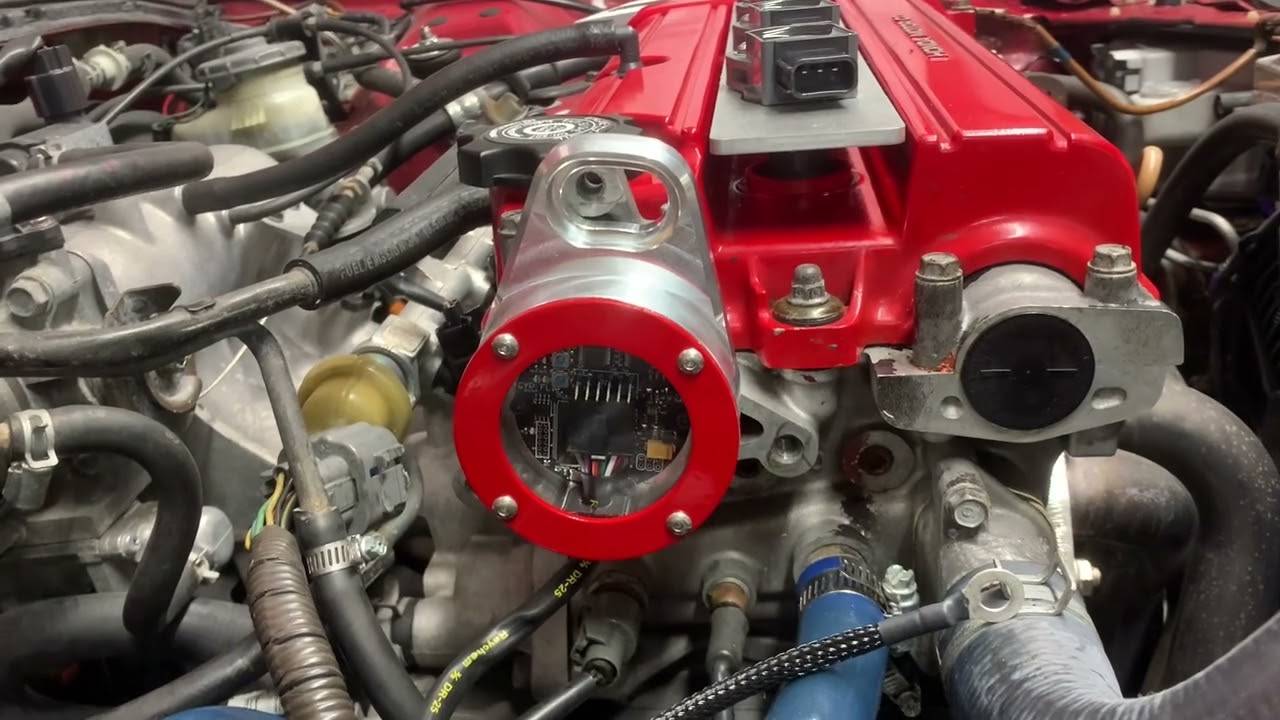 Digi Dizzy and Burton racing coil and plug plate install