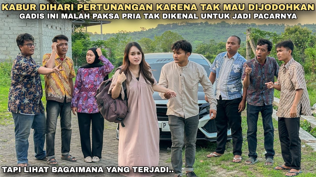 KABUR DIHARI PERTUNANGAN, GADIS INI MALAH PAKSA BOS TAK DIKENAL UNTUK JADI PACAR SEWAAN‼️ternyata..