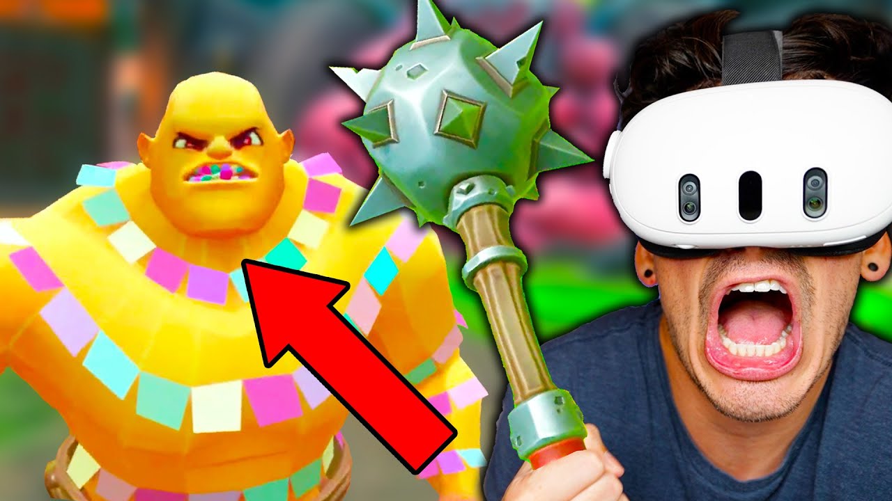 This VR Gladiator Game Is INSANE! (Gorn 2)