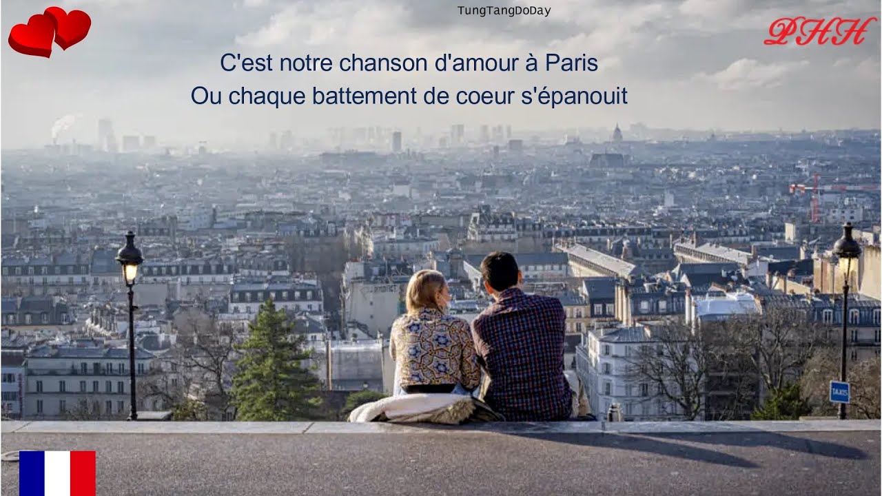 Tonight under the Paris sky👍🧡😊🇫🇷 nostalgia french love songs