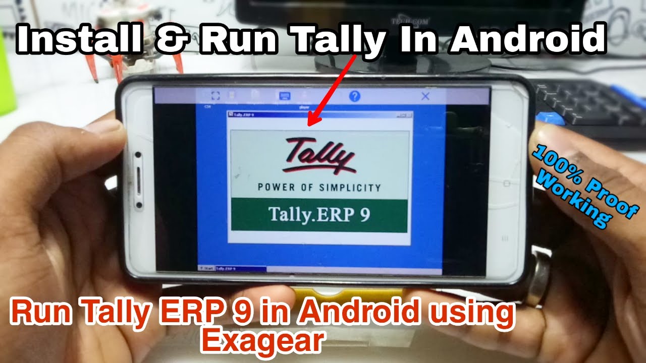 Установка и запуск Tally ERP 9 на Android с помощью Exagear Mod | Программное обеспечение для ПК ...