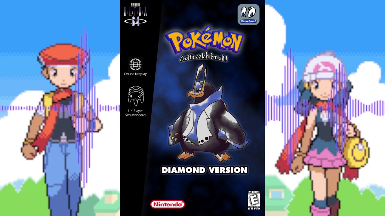 Professor Rowan's Lab & Introduction - Pokémon Diamond & Pearl N64 Remix