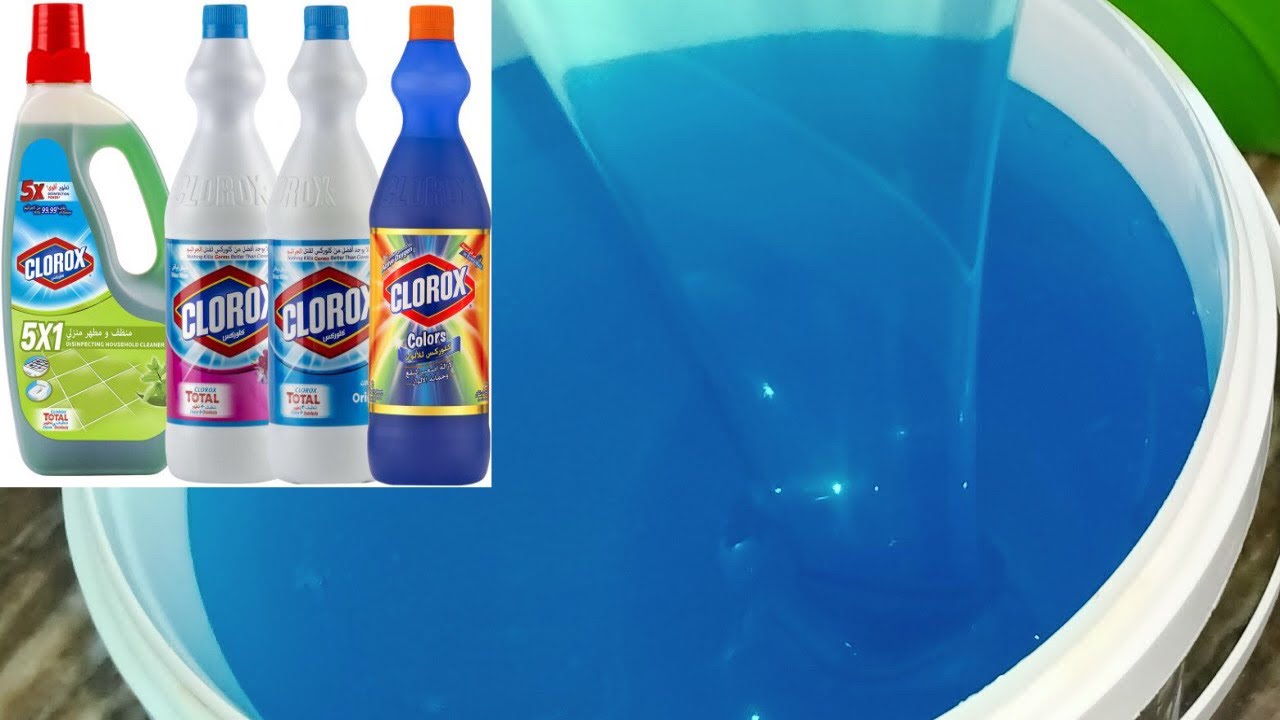 بمعلقة نشا هتعملي اقوي كلوركس للملابس الملونة لازالة اصعب البقع ولتعقيم الاراضيات